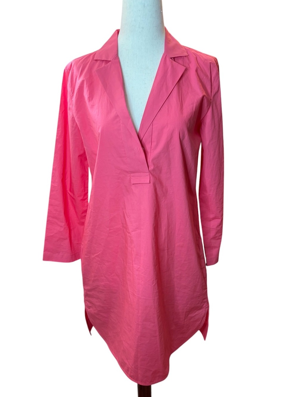 Massimo Dutti Cotton Shirt Dress